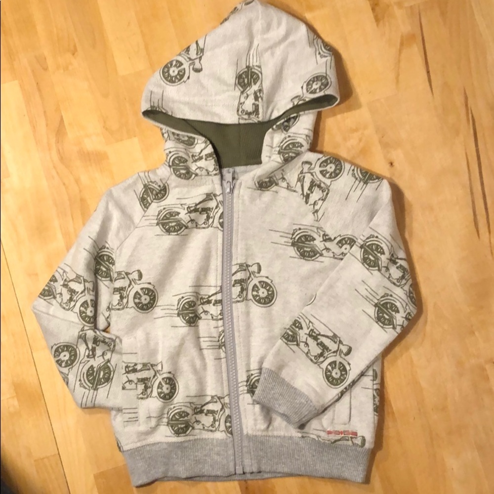 Hudson Toddler Motorcycle Zip-Up